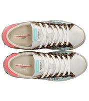 CRIME LONDON DISTRESSED PLATINUM WILDLIFE SNEAKER