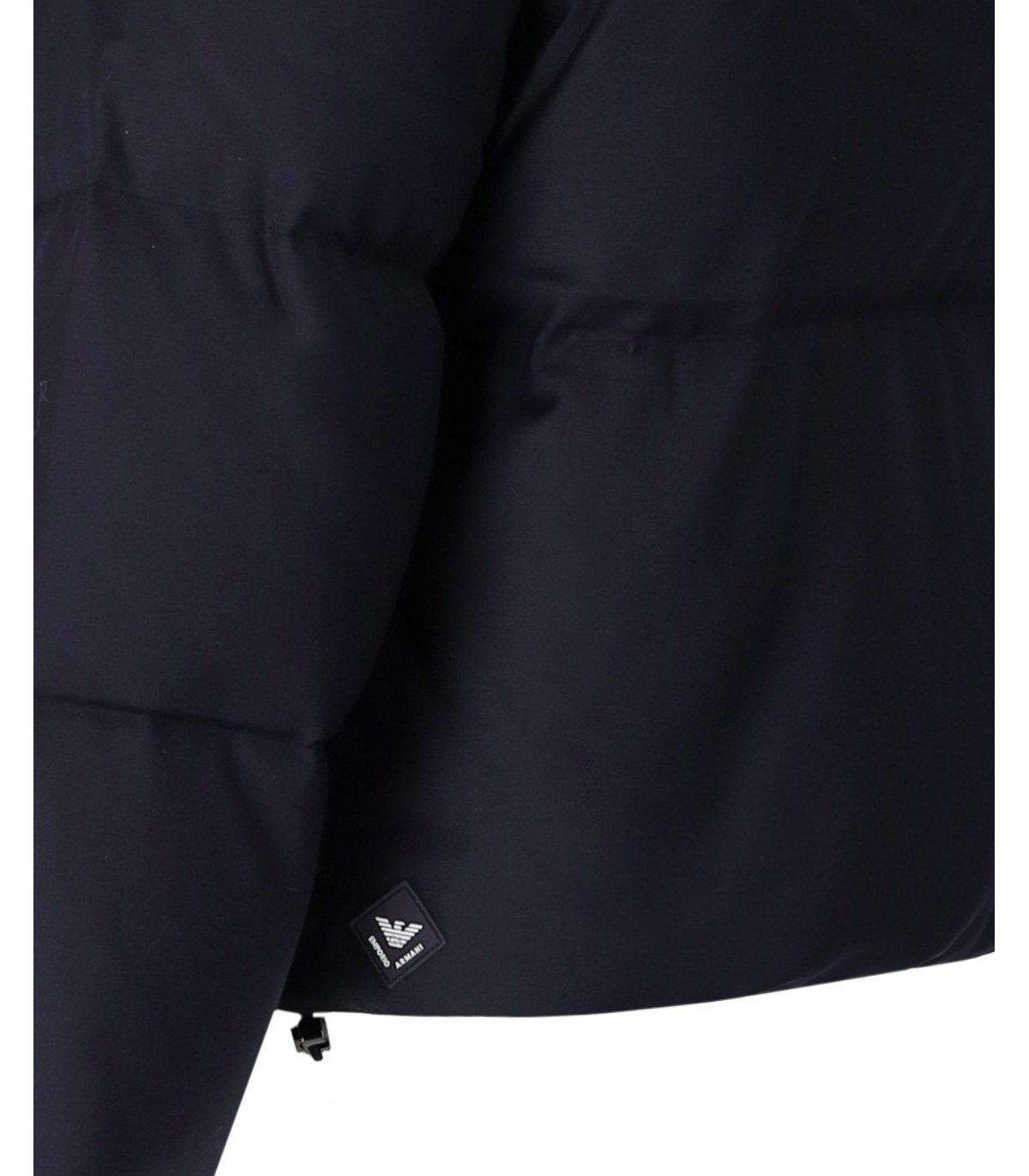 EMPORIO ARMANI BLUE DEGRADÉ PADDED JACKET
