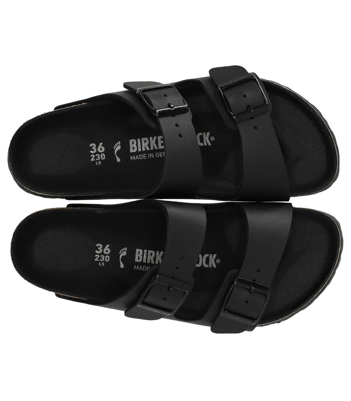 CIABATTA ARIZONA TRIPLES NERA BIRKENSTOCK