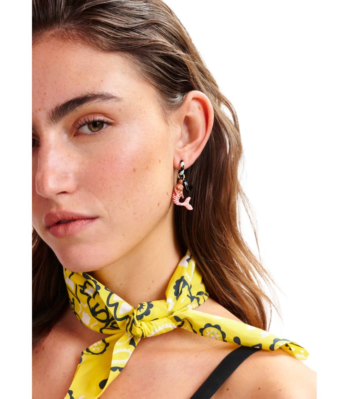 ESSENTIEL ANTWERP HERMAID MULTICOLOR EARRINGS