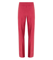TWINSET HOLLY BERRY KNITTED WIDE LEG PANTS