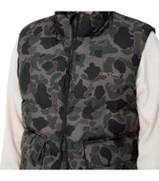 CARHARTT WIP SPRINGFIELD CAMO DUCK GREY VEST