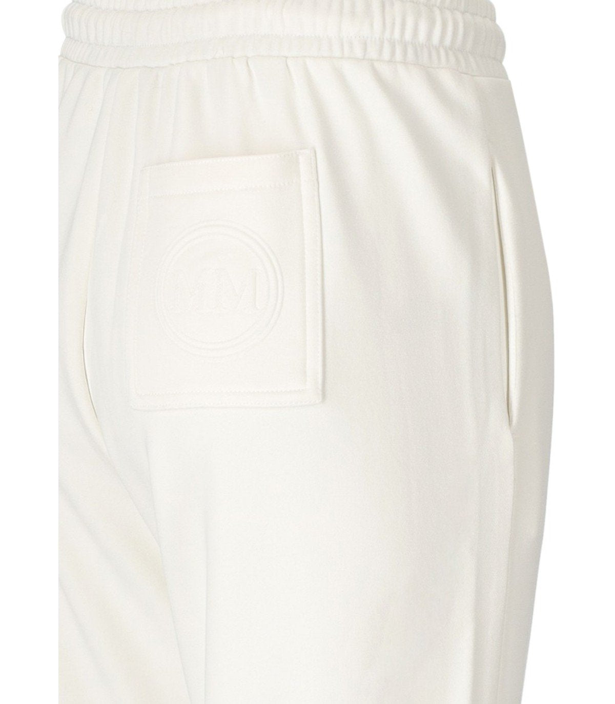 PANTALONE JOGGER LEVICO BIANCO MM MAX MARA