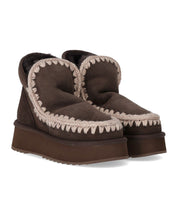 MOU MINI ESKIMO PLATFORM MOCHA BOOT