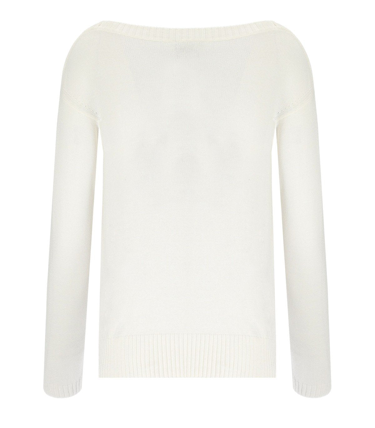 MM MAX MARA SVAGO WHITE SWEATER