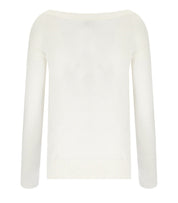 MM MAX MARA SVAGO WHITE SWEATER