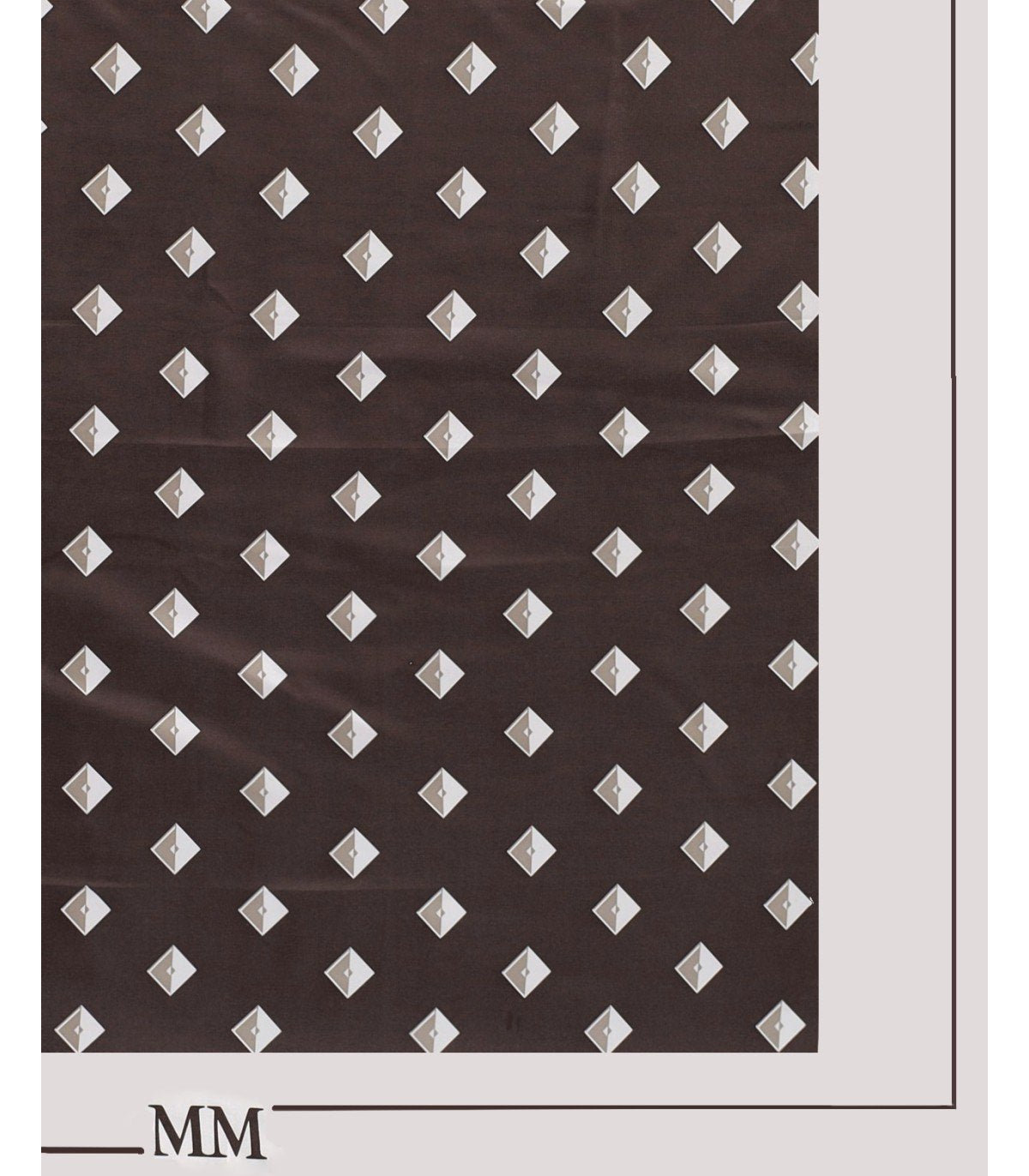 FOULARD CAMMEO A FANTASIA MARRONE MM MAX MARA