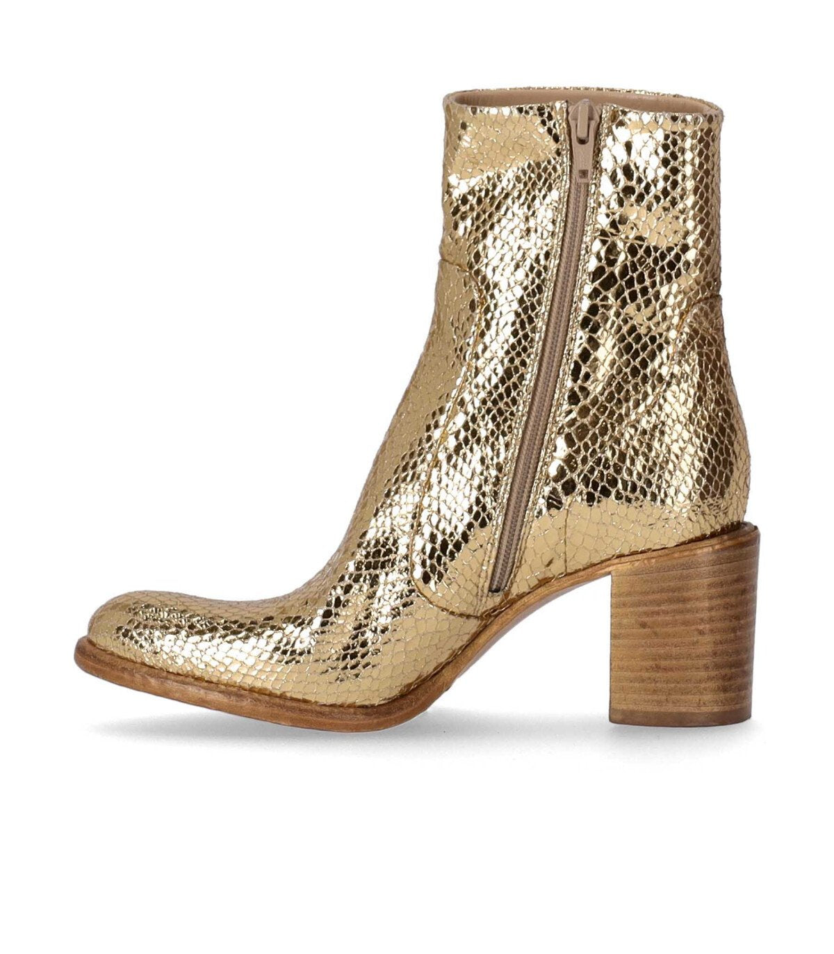 STRATEGIA CANDY GOLD ANKLE BOOT