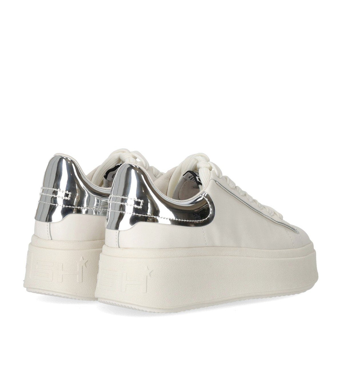 SNEAKER MOBY BIS BIANCA ARGENTO ASH