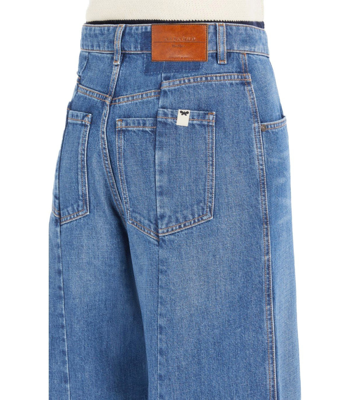 MAX MARA WEEKEND AGENDA LIGHT BLUE JEANS