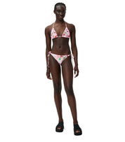 GANNI PINK FLORAL BIKINI BOTTOM