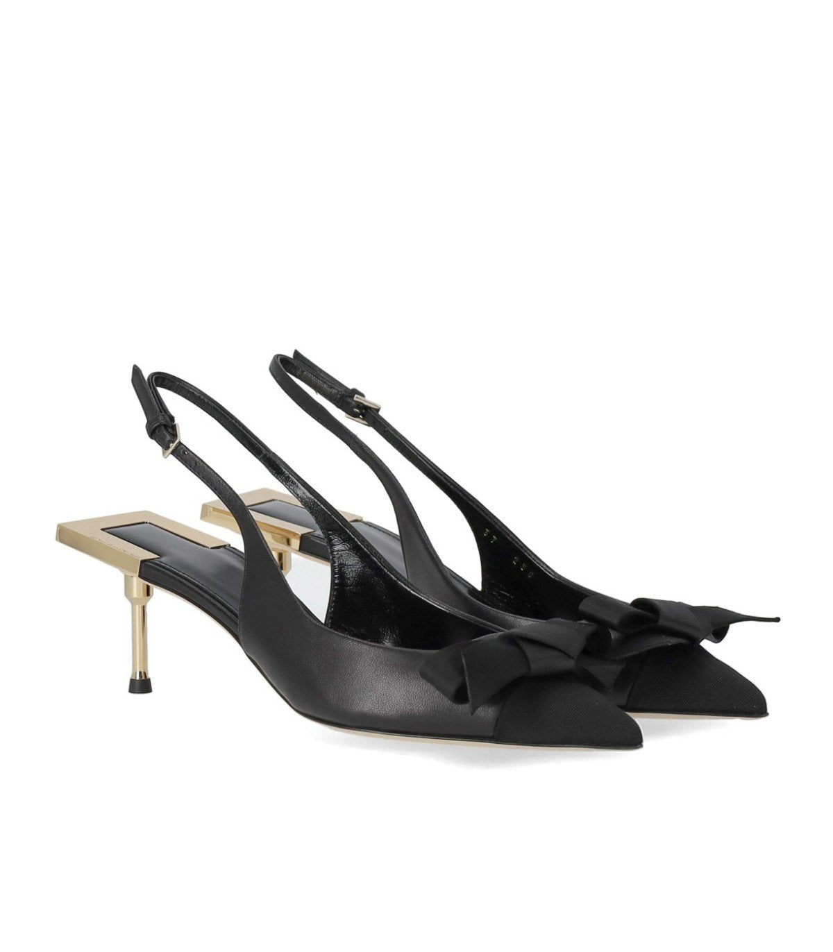DÉCOLLETÉ SLINGBACK NERA CON FIOCCO ELISABETTA FRANCHI