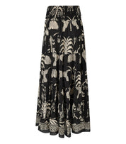 PAHIESA FORMENTERA BLACK LONG SKIRT