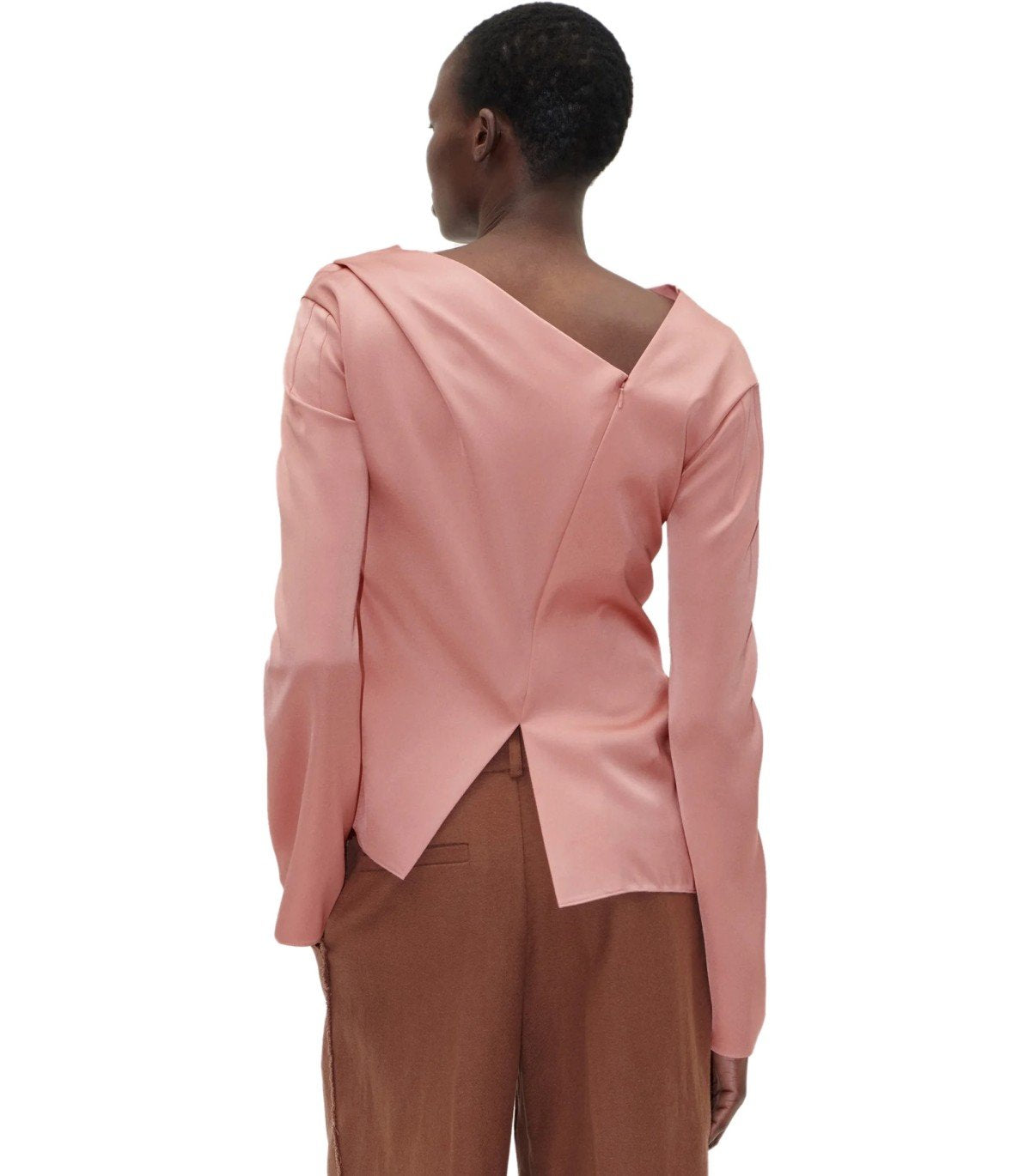 TOP SATIN ROSA STINE GOYA