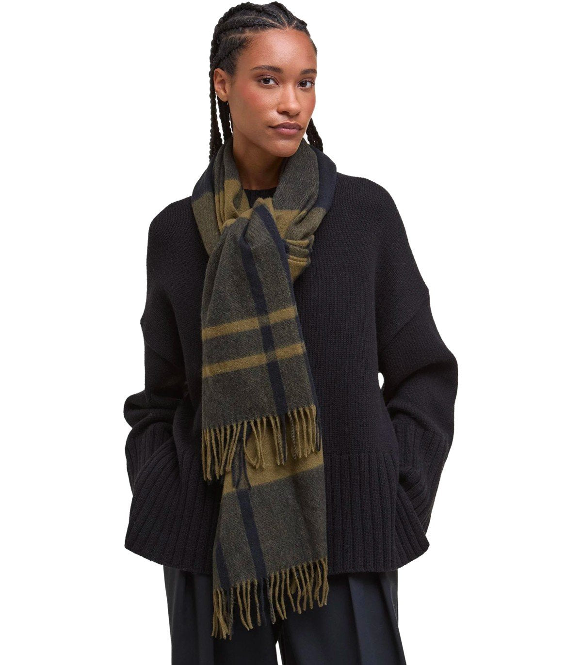 SCIARPA MAXINE TARTAN VERDE BARBOUR