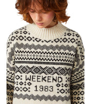 MAGLIONE BRIOSO1234 BIANCO MAX MARA WEEKEND