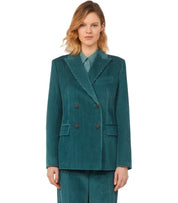 BLAZER DOPPIOPETTO KATANGA PETROLIO MAX MARA WEEKEND