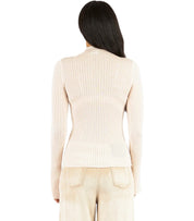 CRUNA CONNIE CIPRIA RIBBED SWEATER