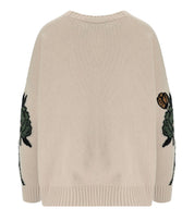 MAGLIONE GIROCOLLO PAVIDI ECRU' MAX MARA WEEKEND