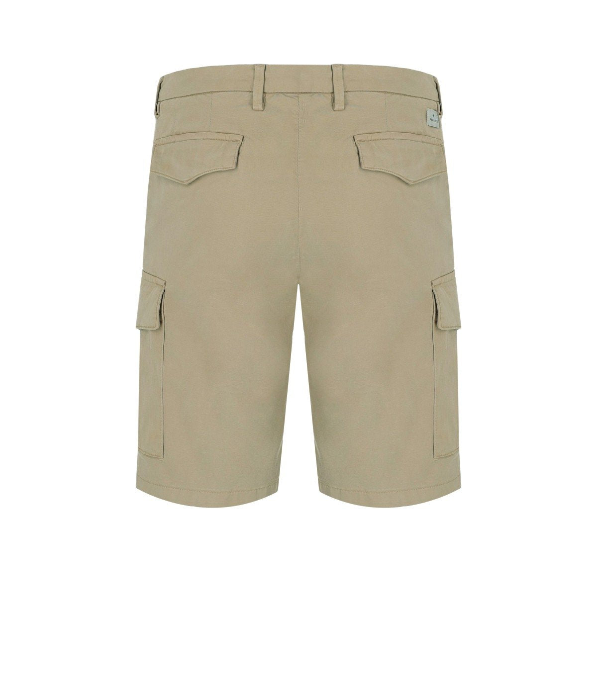 MANUEL RITZ BEIGE CARGO BERMUDA SHORTS