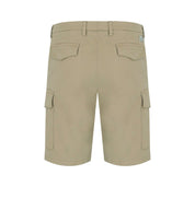 MANUEL RITZ BEIGE CARGO BERMUDA SHORTS