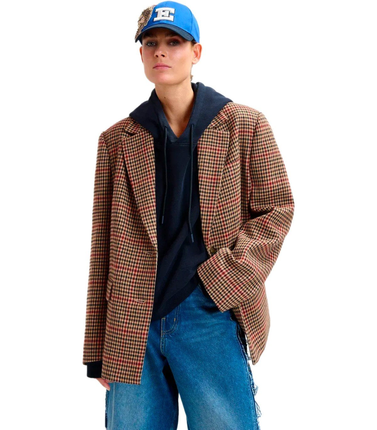 ESSENTIEL ANTWERP IRBARA BRAUN EINREIHIGER BLAZER