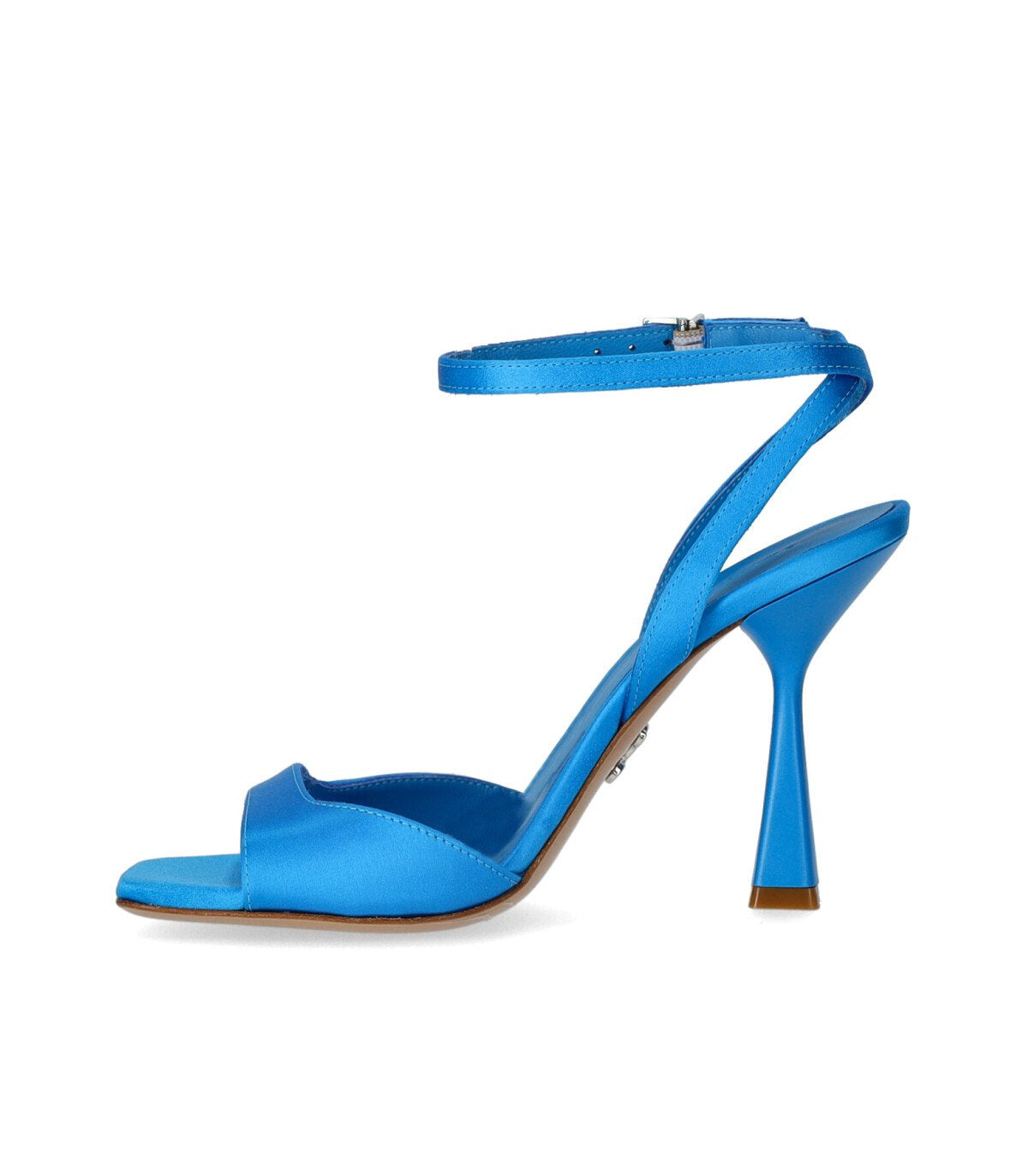 SERGIO LEVANTESI TANIA LIGHT BLUE HEELED SANDAL