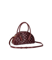 THEMOIRè SELENE NAPLAK POMEGRANATE HANDBAG