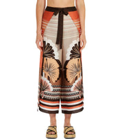MAX MARA BEACHWEAR BLASONE MULTICOLOR PAREO PANTS