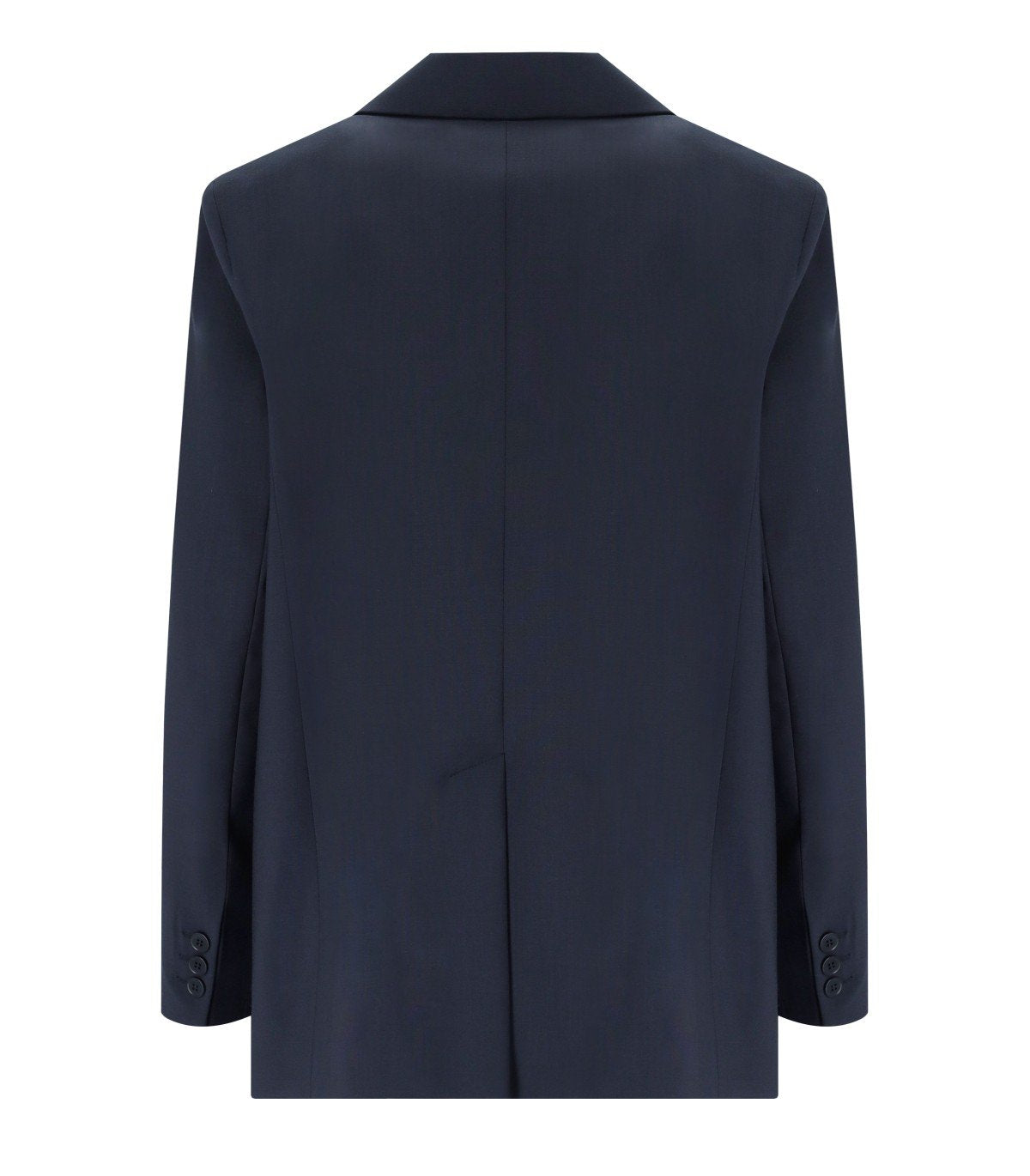 MAX MARA WEEKEND MATERIA BLUE SINGLE BREASTED BLAZER