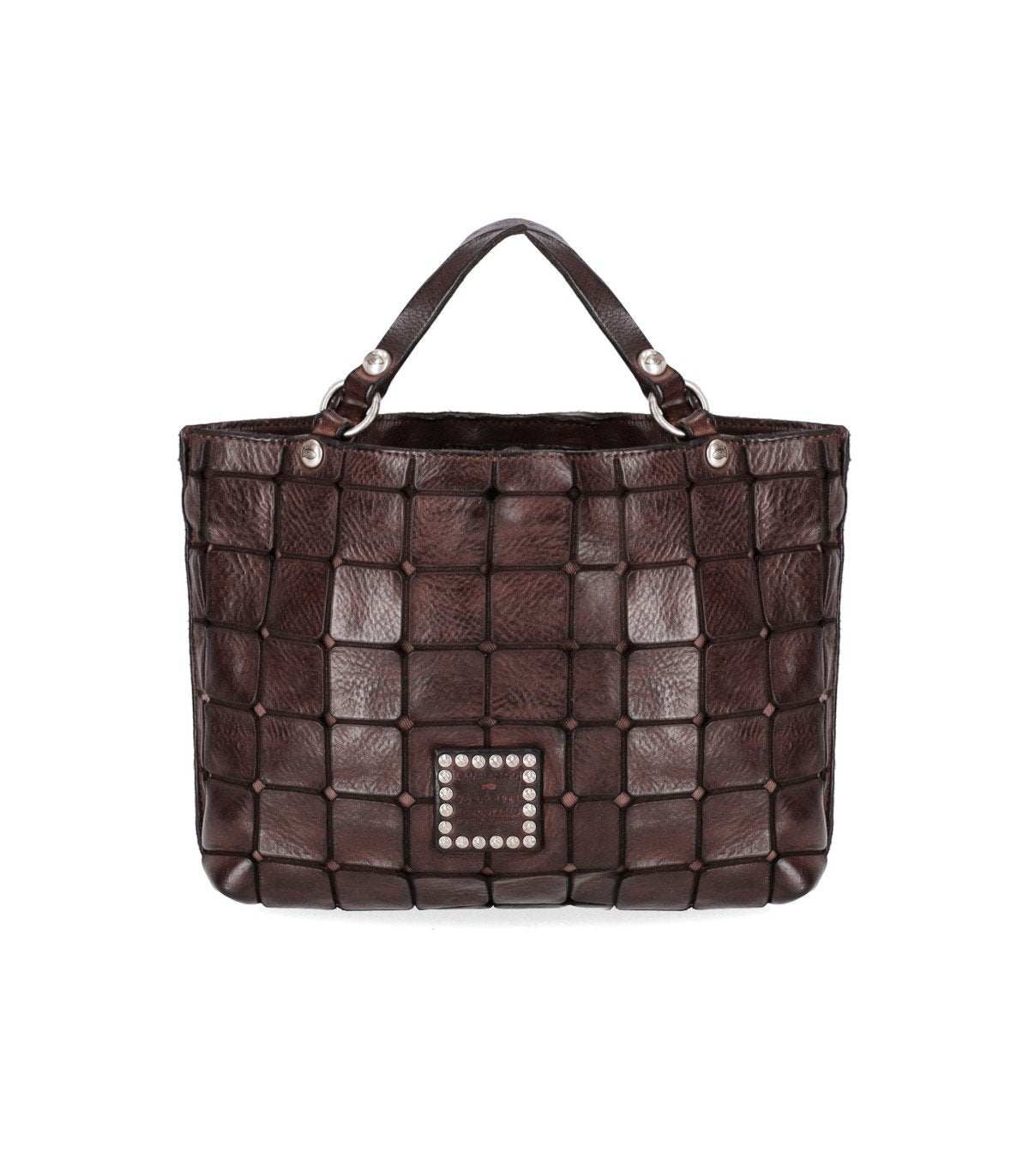 CAMPOMAGGI ACACIA BROWN HANDBAG