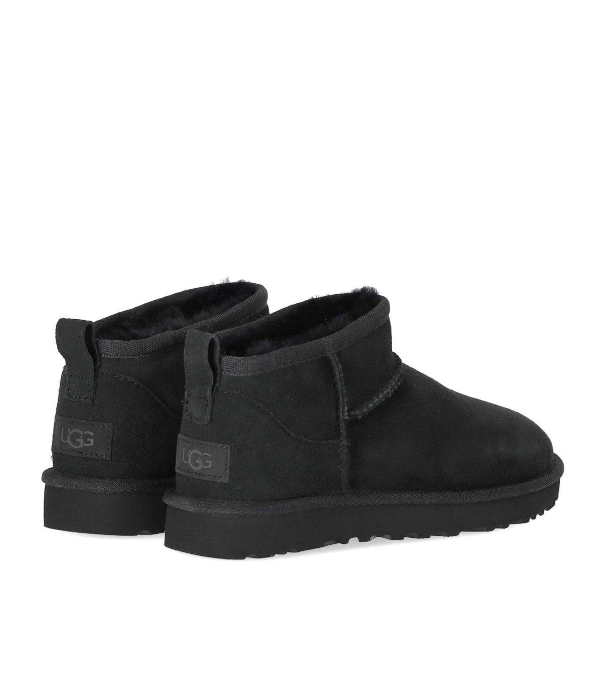 UGG CLASSIC ULTRA MINI BLACK BOOT