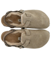 BIRKENSTOCK TOKIO SHEARLING TAUPE CLOG