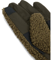 BARBOUR FILED FLEECE SAGE GREEN GLOVES