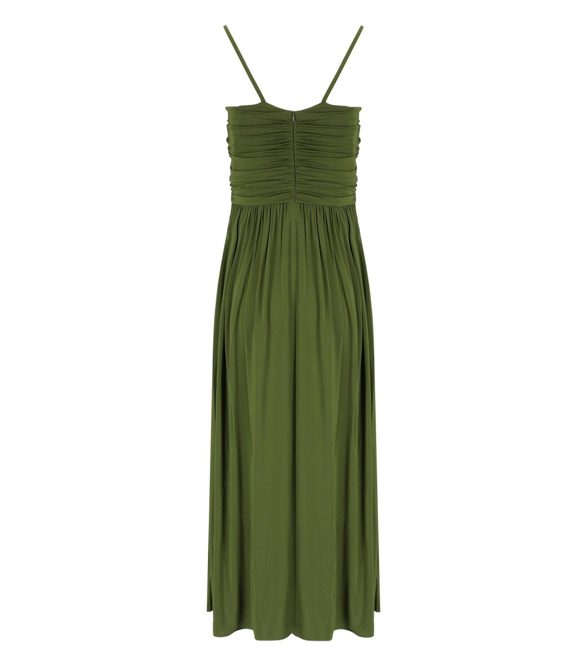 MAX MARA WEEKEND GHIA GREEN MIDI DRESS