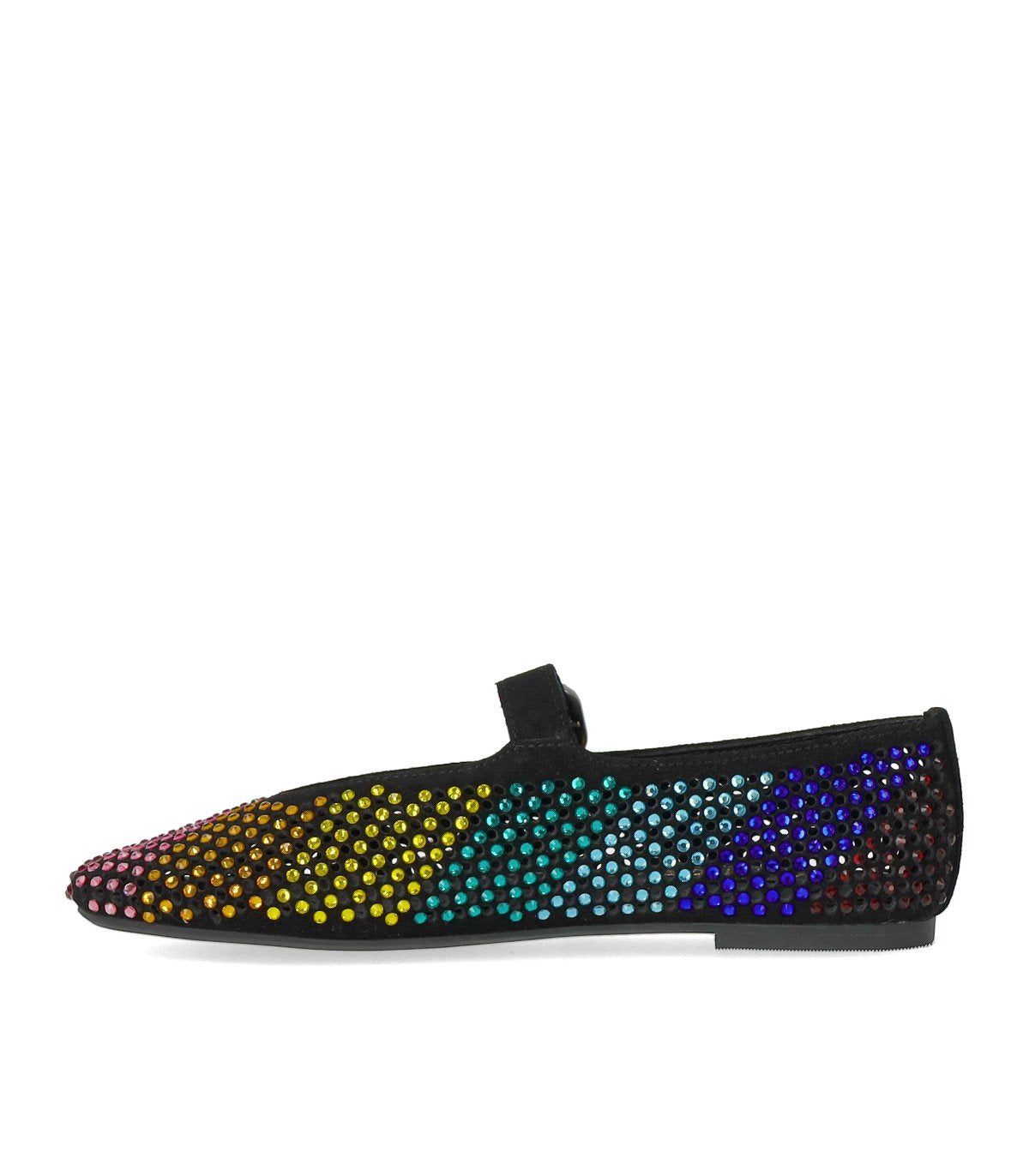 KURT GEIGER MAYFAIR MULTICOLORED BALLET FLAT SHOE