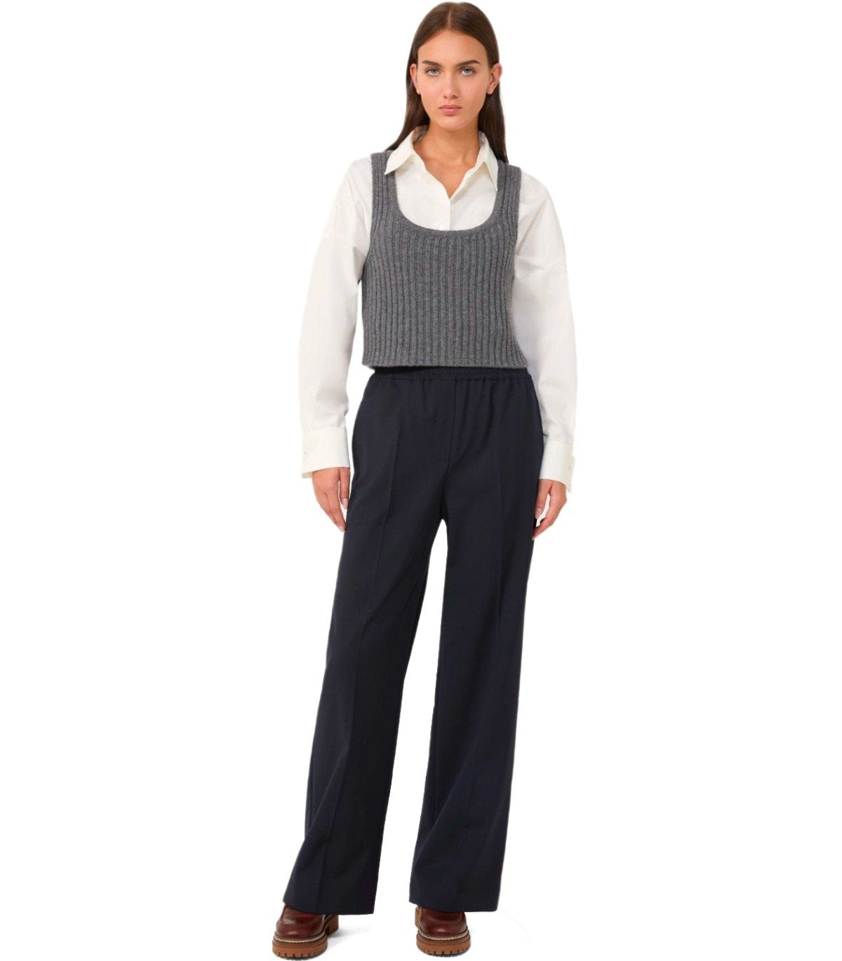 TOP ZURCA GRIGIO ANTRACITE MAX MARA WEEKEND