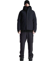 KRAKATAU WERYK BLACK HOODED JACKET