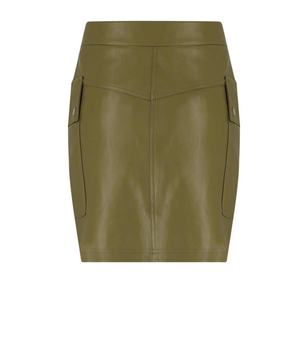 ESSENTIEL ANTWERP GRADUAL GREEN OLIVE SKIRT