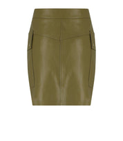 ESSENTIEL ANTWERP GRADUAL GREEN OLIVE SKIRT