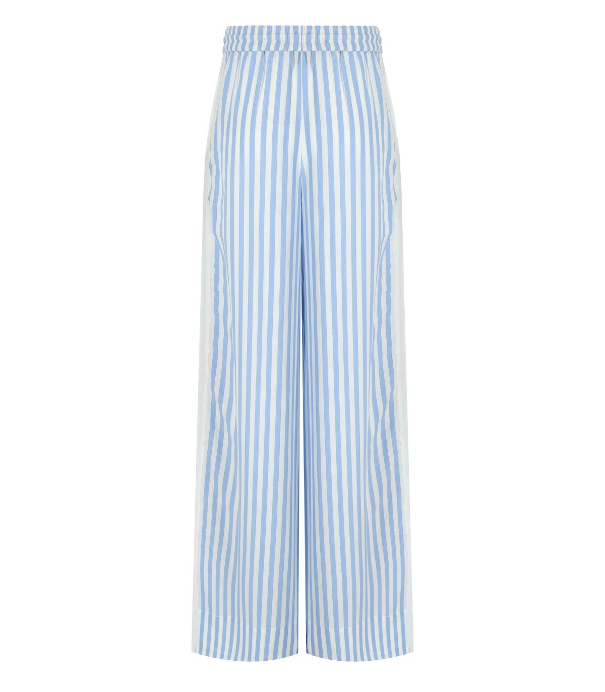 PANTALONE HEVON2 BIANCO E AZZURRO ESSENTIEL ANTWERP