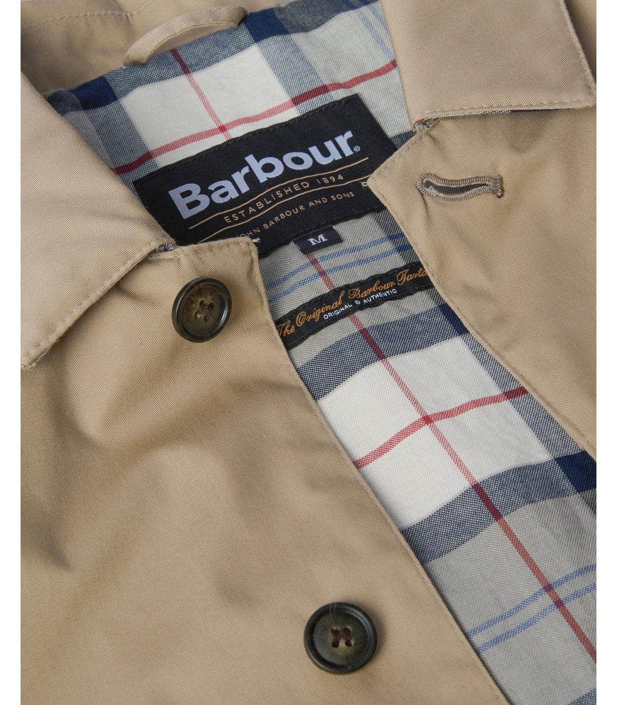BARBOUR ROKIG WASHED STONE JACKET