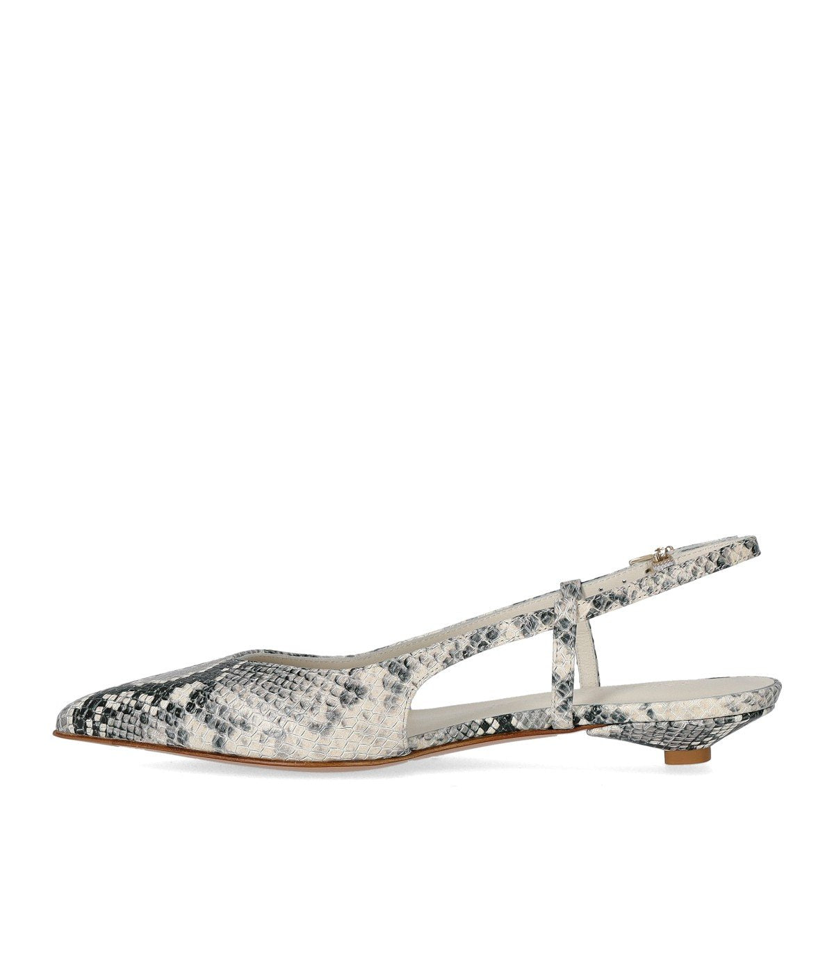 SERGIO LEVANTESI FLAVIA ROCCIA SLINGBACK BALLET FLAT SHOE