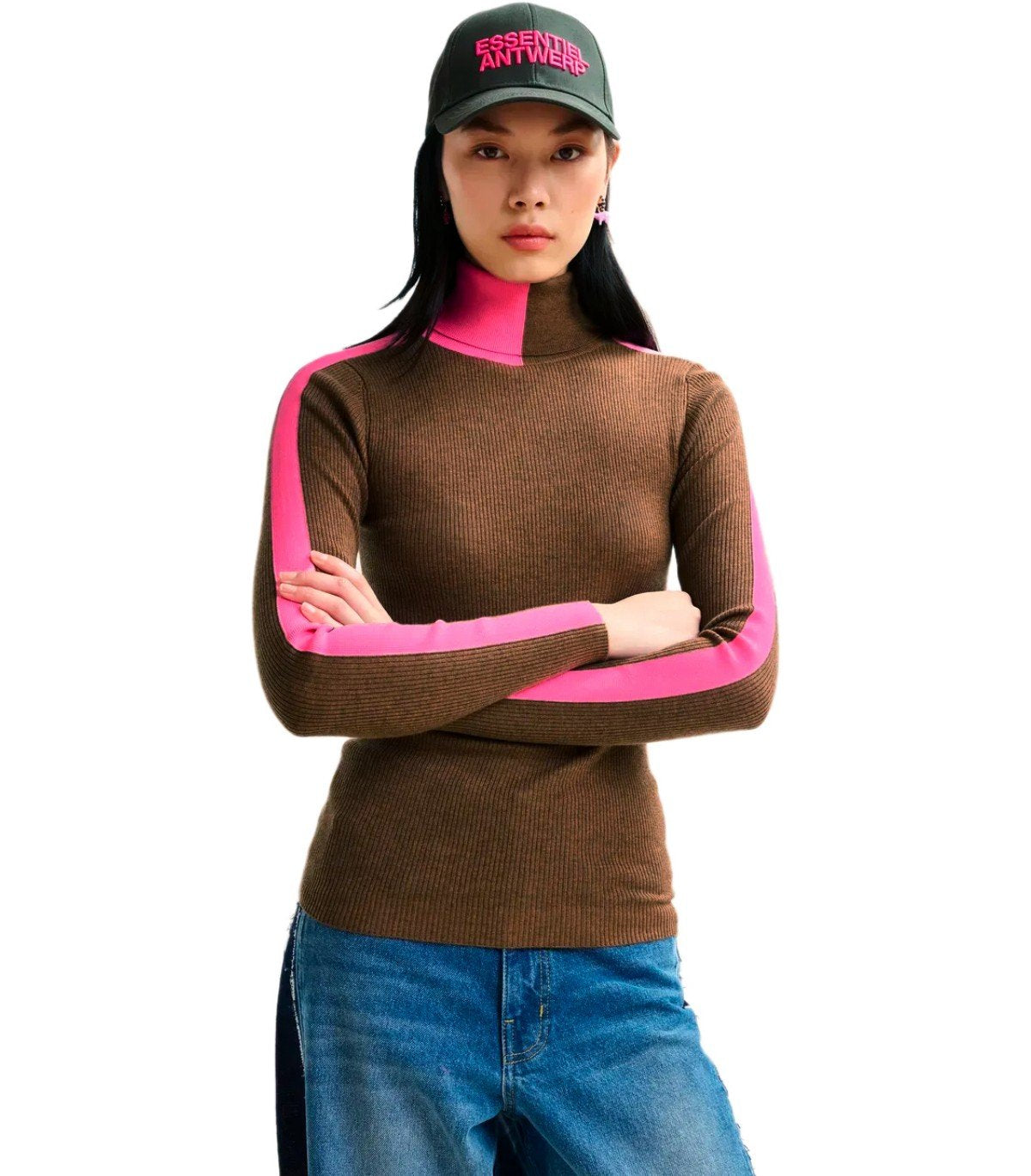 JERSEY DE CUELLO ALTO IFFORT BICOLOR ESSENTIEL ANTWERP