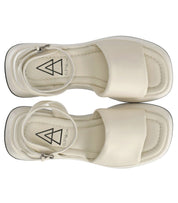 ELENA IACHI LENA IVORY PLATFORM SANDAL