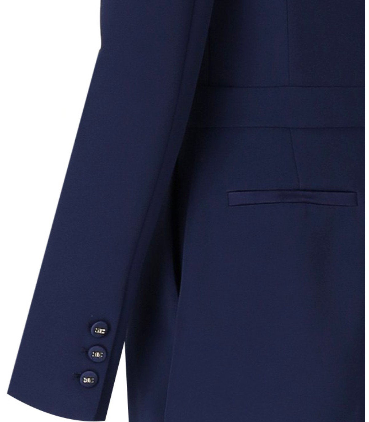 ELISABETTA FRANCHI OLTREMARE SMOKING JUMPSUIT