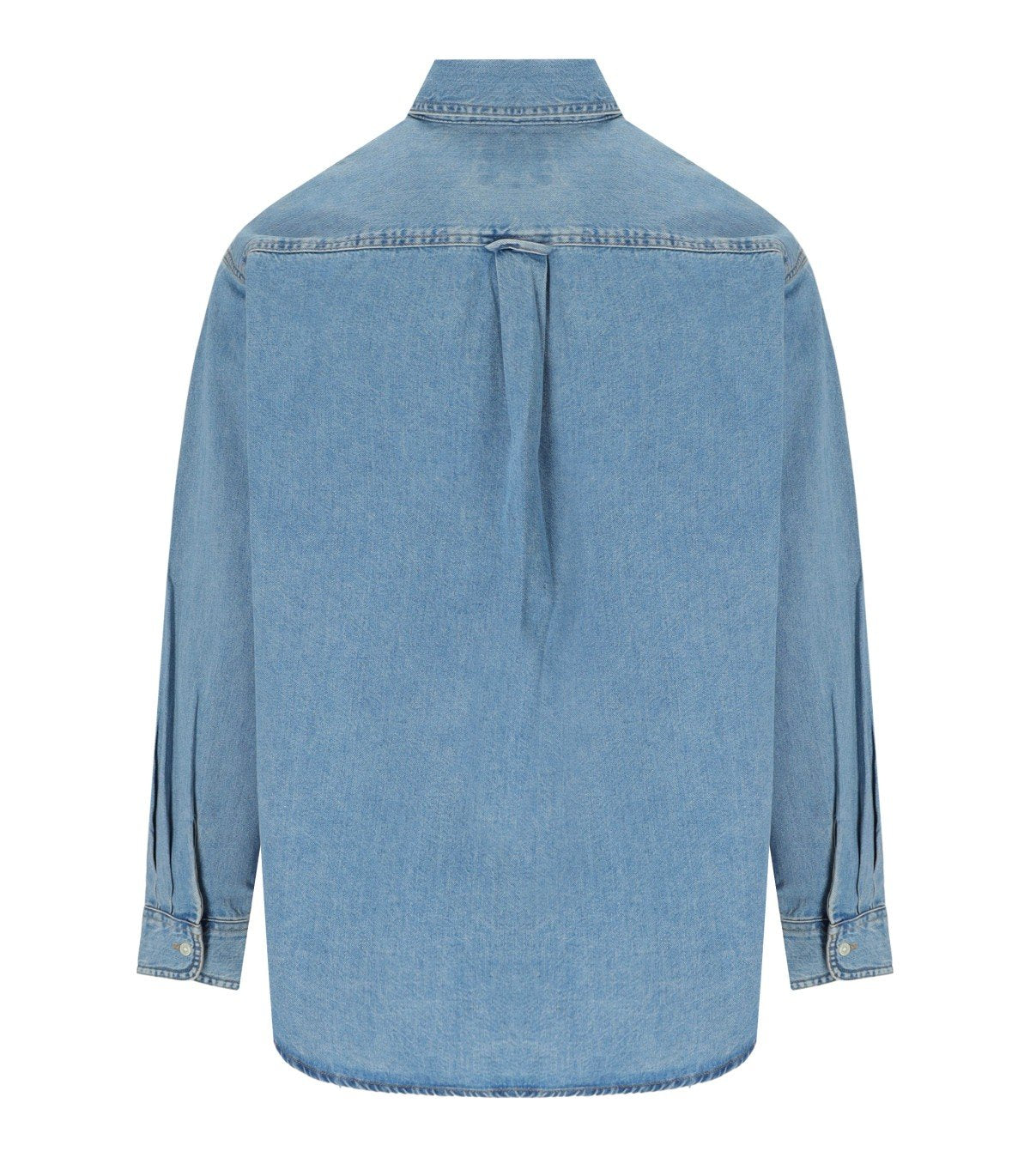 CARHARTT WIP LUCAS BLUE BLEACHED SHIRT