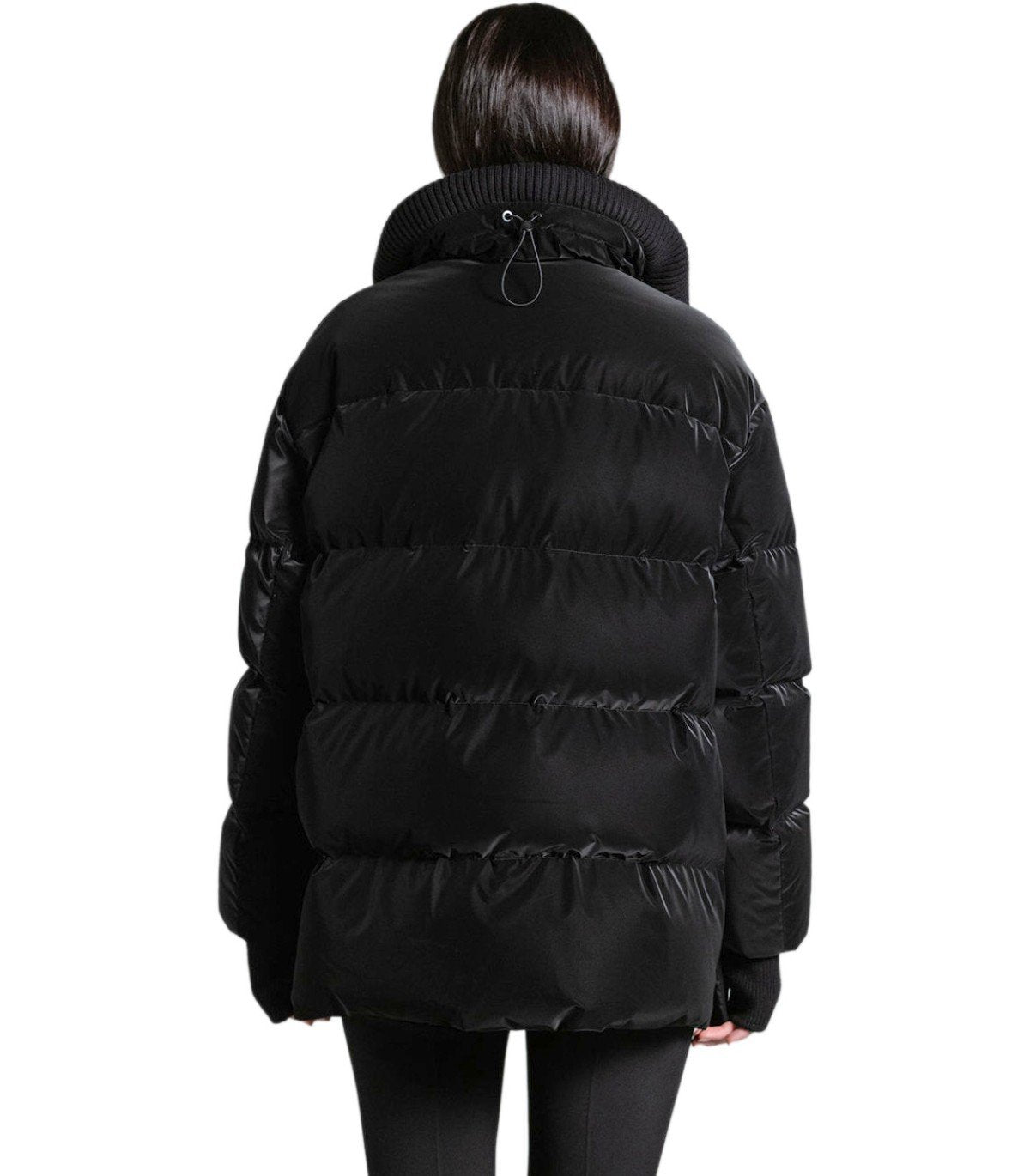 DUNO GLOSSY BLACK DOWN JACKET