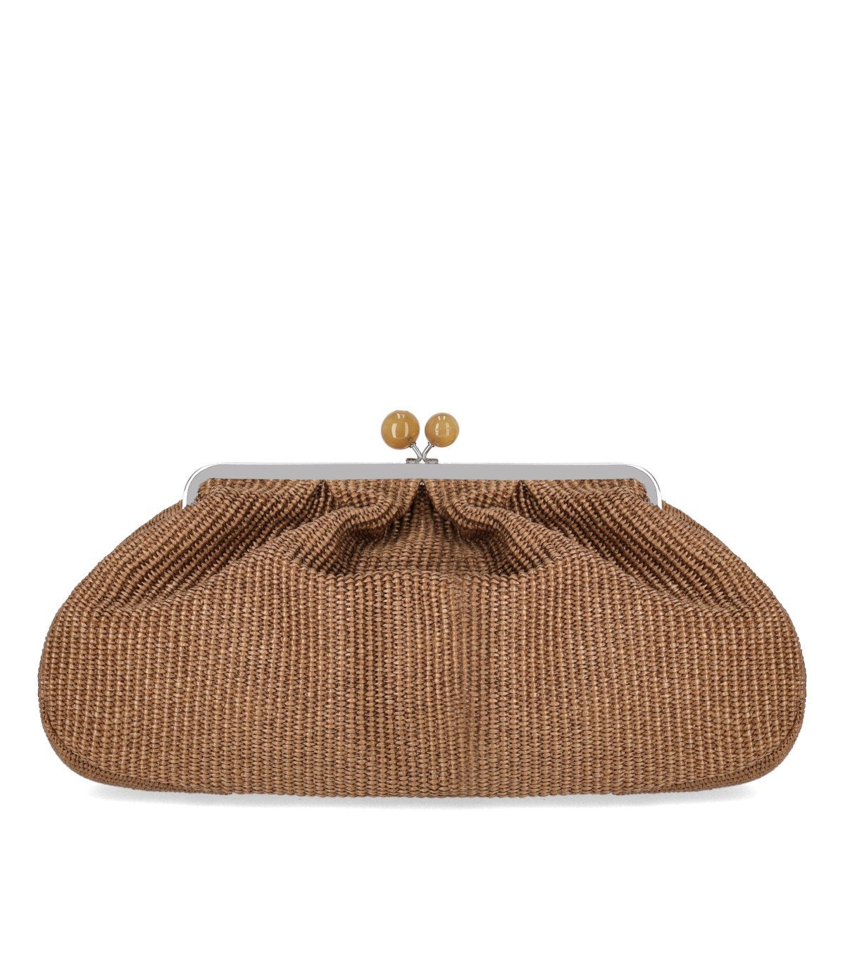 MAX MARA WEEKEND PASTICCINO NABARRO MEDIUM LEDER CLUTCH