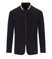 EMPORIO ARMANI BRUIN BLAUW OMKEERBAAR JAS